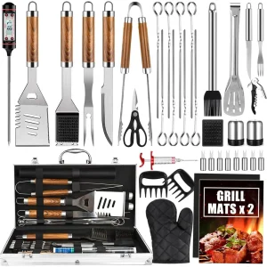 38Pc BBQ Grilling Accessories Set